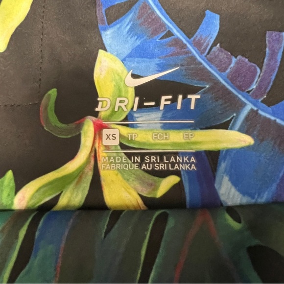 Nike Women's Power Active Sport HighWaist Training Hiking Floral Pants - Picture 7 of 9